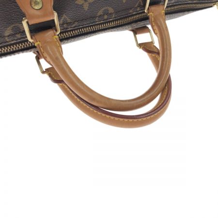  LOUIS VUITTON ルイヴィトン モノグラム スピーディ35 ハンドバッグ ボストンバッグ M41524 ブラウン