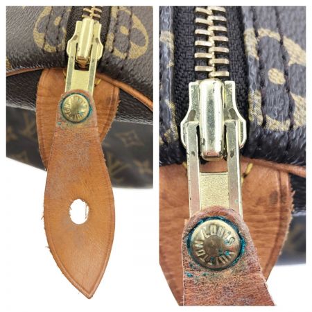  LOUIS VUITTON ルイヴィトン モノグラム スピーディ35 ハンドバッグ ボストンバッグ M41524 ブラウン