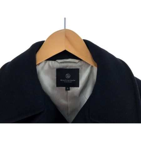  BEAUTY & YOUTH ビューティーアンドユース メンズ コート ピーコート サイズS ネイビー