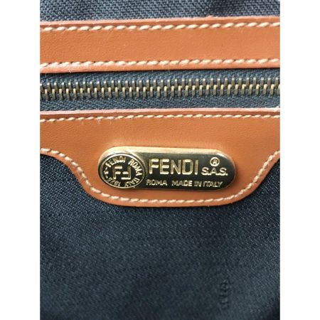  FENDI フェンディ ブロック チェック バッグパック トートバッグ  279260020068 ブラウン