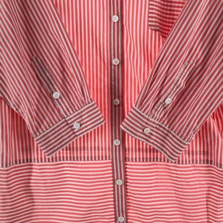  MACKINTOSH LONDON レディース シャツ サイズ44 ピンク×ホワイト