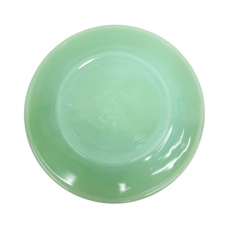  Fire King ファイヤーキング ジェダイ サラダプレート W17 1960年代 グリーン