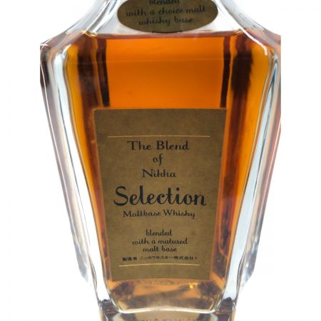 【北海道内限定発送】 NIKKA WHISKY ニッカウイスキー ブレンド オブ ニッカ セレクション 660ml  未開栓