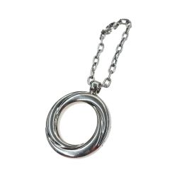 〇〇 Cartier カルティエ トリニティ キーリング チャーム キーホルダー Bランク