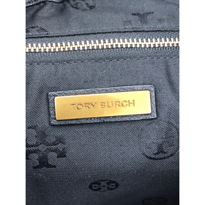 中古】 TORY BURCH トリーバーチ ロゴ ハンドバッグ 2way バッグ ...