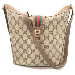 〇〇 GUCCI グッチ オールドグッチ シェリーライン ショルダーバッグ  Cランク