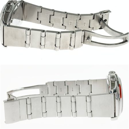  Paul Smith ポールスミス クォーツ クロノグラフ 腕時計 0520-T002161 シルバー x パープル