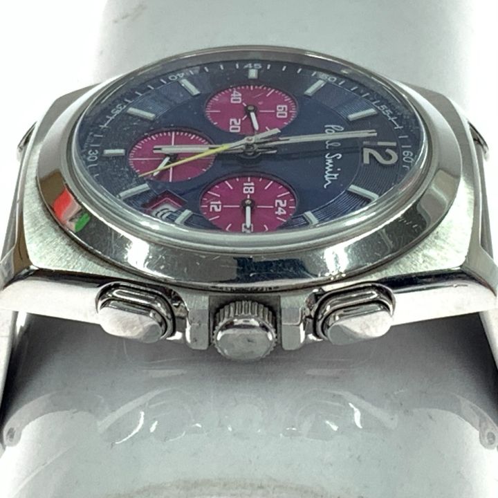 R6-3607 中古品　ポールスミス　0520 Paul Smith ポールスミス クォーツ クロノグラフ 腕時計 0520-T002161