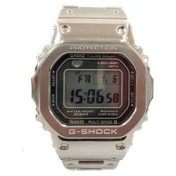 〇〇 CASIO カシオ デジタル 電波ソーラー G-SHOCK ジーショック GMW-B5000D-1JF シルバー Bランク