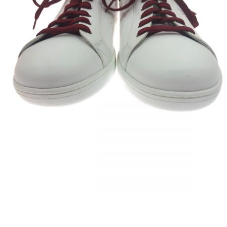  LOUIS VUITTON ルイヴィトン ルクセンブルグ モノグラム スニーカー 1A5ZRU ホワイトXレッド