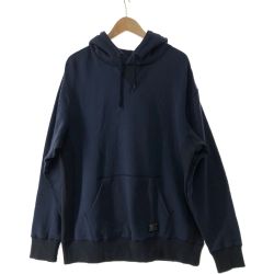 〇〇 ALPHA INDUSTRIERS メンズ パーカー サイズLL TC1137 ネイビー Bランク