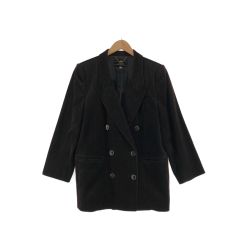 〇〇 Leilian レリアン レディース ジャケット サイズ13+ Wボタン ブラウン Cランク