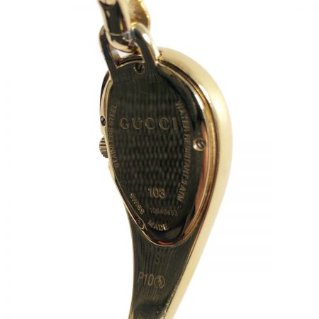 GUCCI グッチ ゴールド 腕時計 103 ゴールド