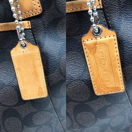  COACH コーチ 2WAY トートバッグ  F19817 ブラウン