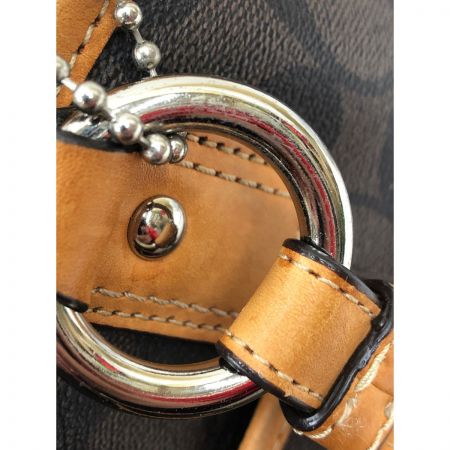  COACH コーチ 2WAY トートバッグ  F19817 ブラウン