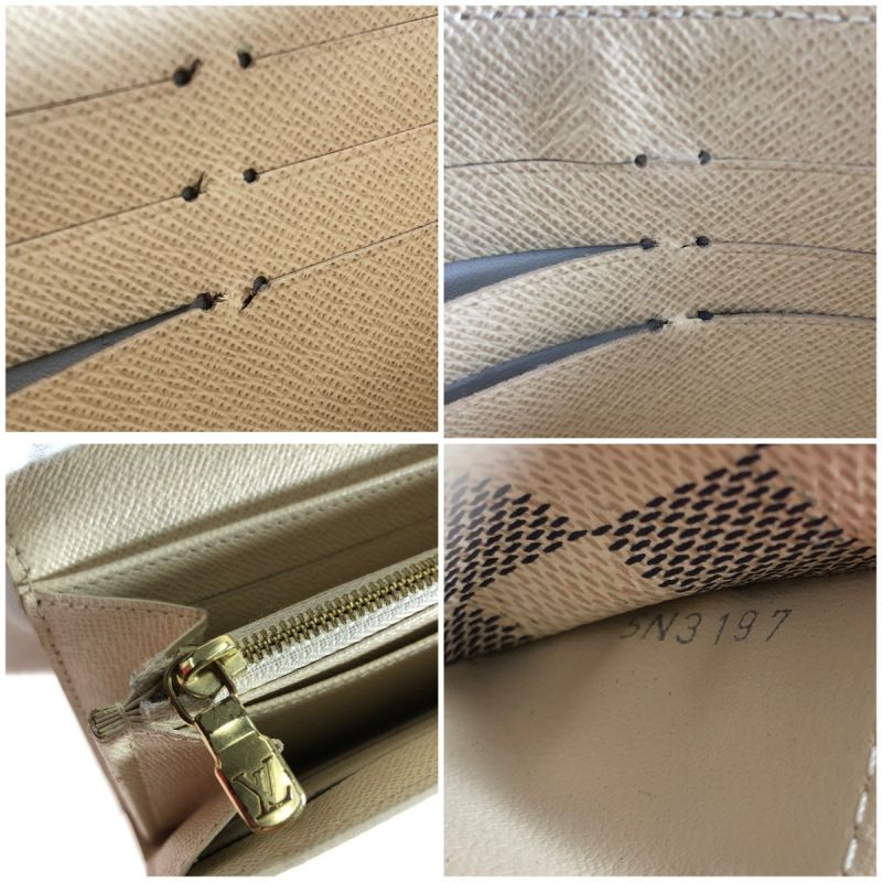 中古】 LOUIS VUITTON ルイヴィトン ダミエ アズール