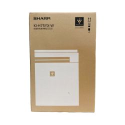 〇〇 SHARP シャープ 高濃度プラズマクラスター25000搭載 加湿空気清浄機 KI-H75YX-W 未使用品 Sランク
