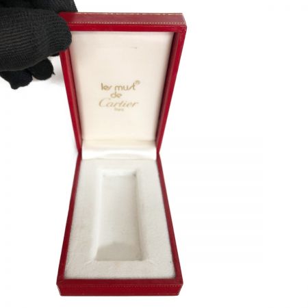  Cartier カルティエ ペンタゴン ブロックチェック 五角 ガスライター ゴールド