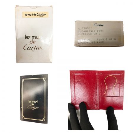  Cartier カルティエ ペンタゴン ブロックチェック 五角 ガスライター ゴールド