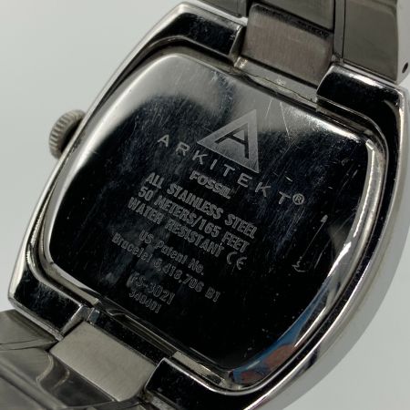 FOSSIL フォッシル クォーツ 腕時計 FS-3021 シルバー
