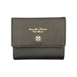 〇〇 Samantha Thavasa サマンサタバサ Petit Choice 三つ折り 財布　 ブラック Bランク