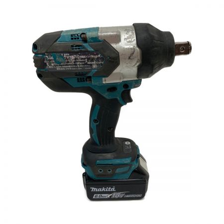  MAKITA マキタ 充電式インパクトレンチ 18Ｖ TW1001D グリーン バッテリー×2個