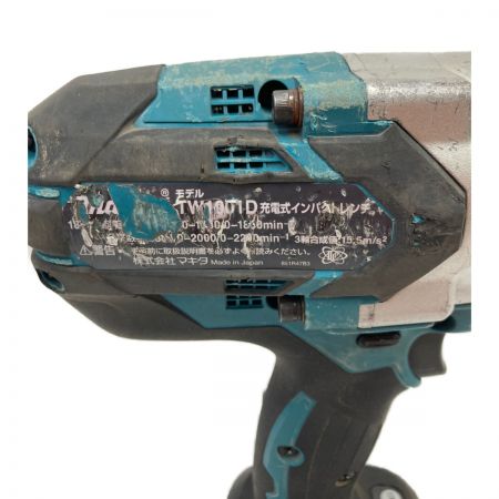  MAKITA マキタ 充電式インパクトレンチ 18Ｖ TW1001D グリーン バッテリー×2個