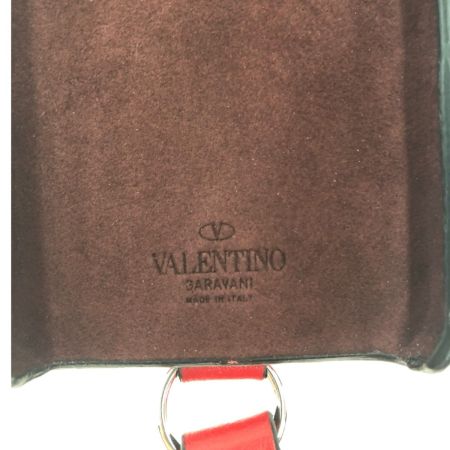  VALENTINO バレンチノ IPhone X Xs ケース  レッド