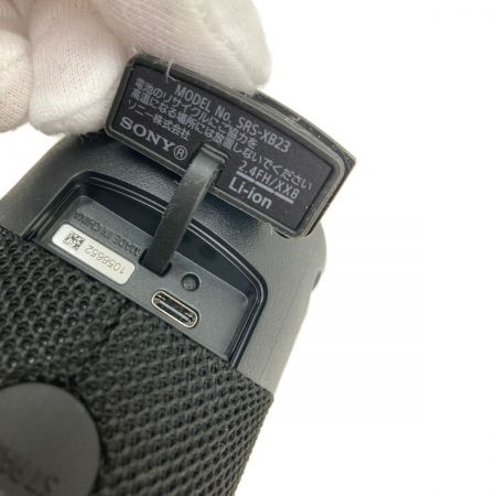  SONY ソニー ワイヤレス ポータブルスピーカー SRS-XB23