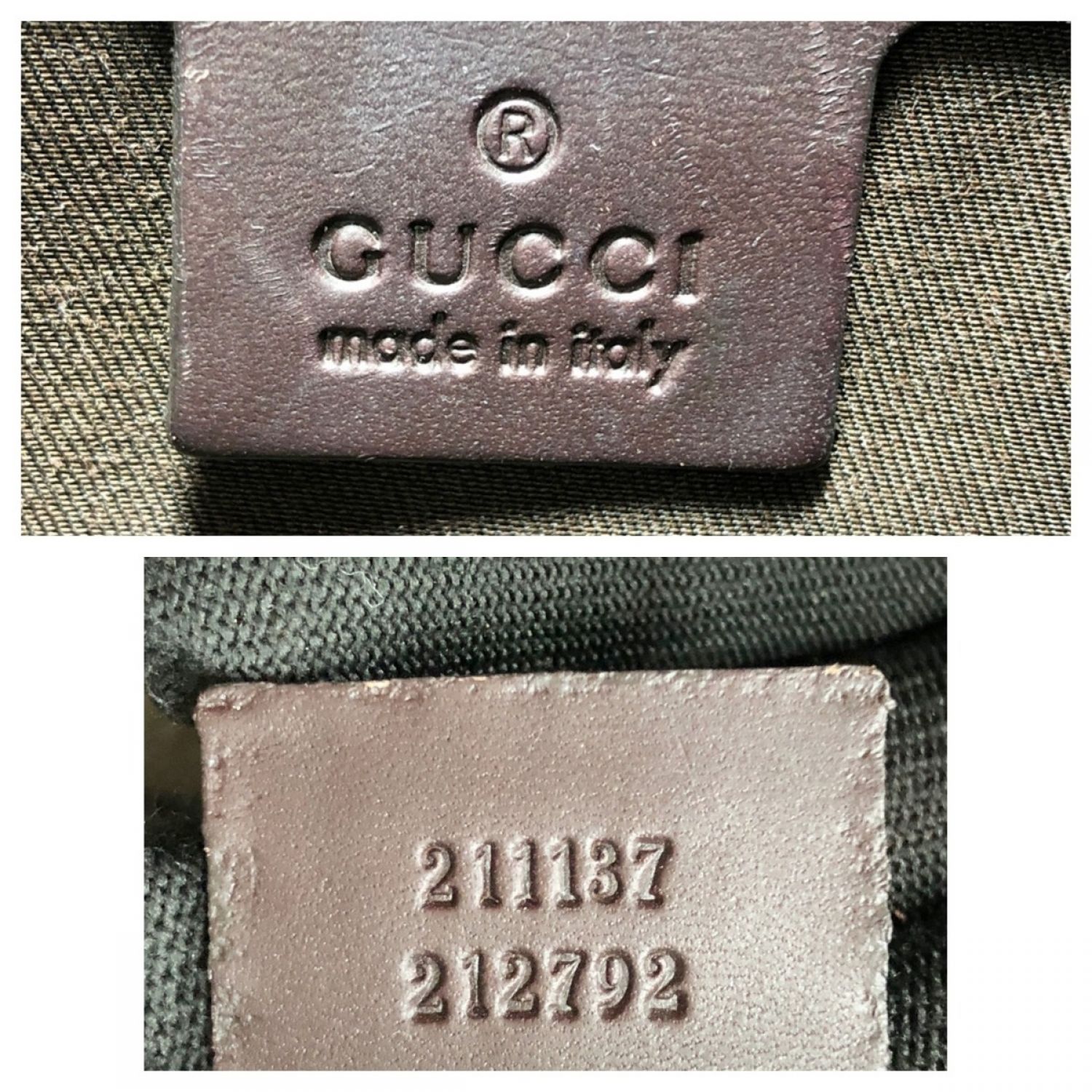 中古】 GUCCI グッチ GGスプリーム トートバッグ 211137 ブラウン x