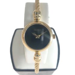 〇〇 GUCCI グッチ バングルウォッチ 2700 2L ゴールド Bランク