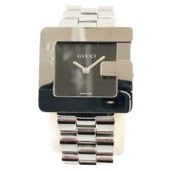 〇〇 GUCCI グッチ スクエアフェイス クォーツ 腕時計 3600J シルバー Bランク