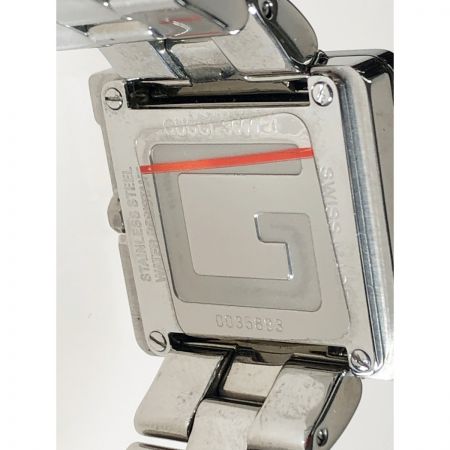  GUCCI グッチ スクエアフェイス クォーツ 腕時計 3600J シルバー