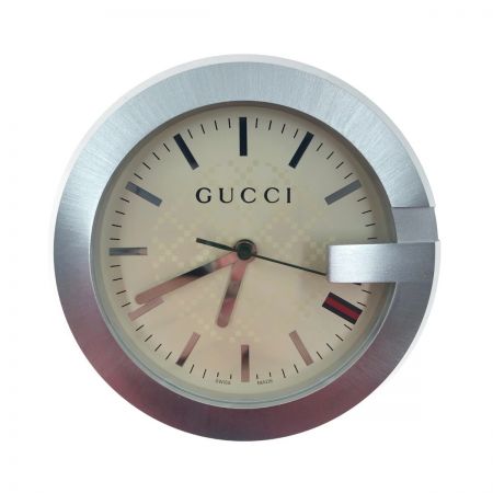 【中古】 GUCCI グッチ Gマーク テーブルクロック YC210005