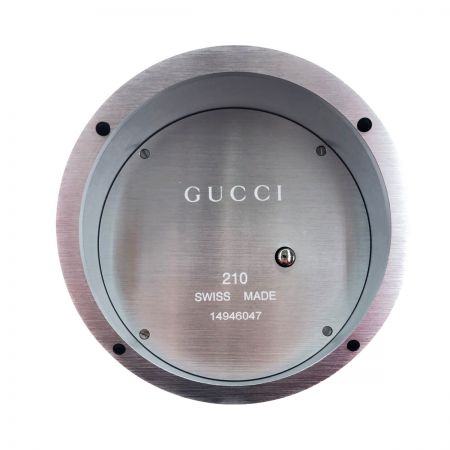  GUCCI グッチ Gマーク テーブルクロック YC210005 ブラウン