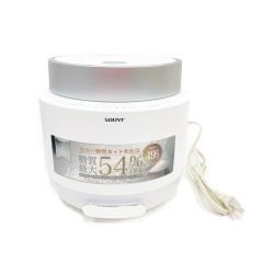 〇〇 souyi 炊飯器 電子炊飯ジャー sy-138 ホワイト Aランク