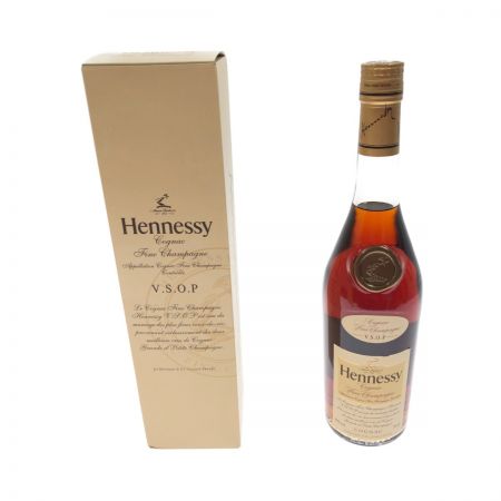  Hennessy ヘネシー V.S.O.P フィーヌ シャンパーニュ ブランデー 700ml 40度 未開栓