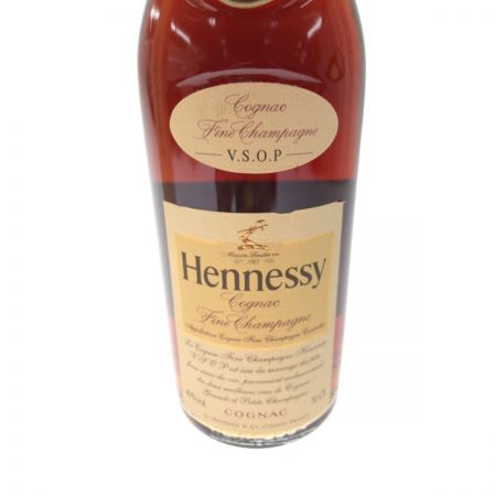  Hennessy ヘネシー V.S.O.P フィーヌ シャンパーニュ ブランデー 700ml 40度 未開栓