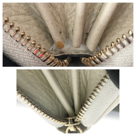  GUCCI グッチ ソーホー インターロッキングG ラウンドファスナー 長財布 308280 0416 アイボリー