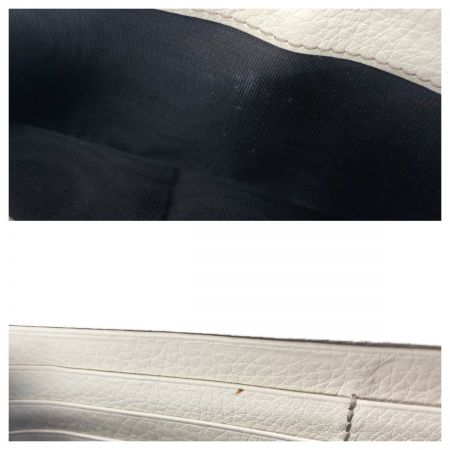  GUCCI グッチ ソーホー インターロッキングG ラウンドファスナー 長財布 308280 0416 アイボリー