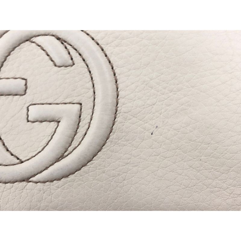 中古】 GUCCI グッチ ソーホー インターロッキングG ラウンド