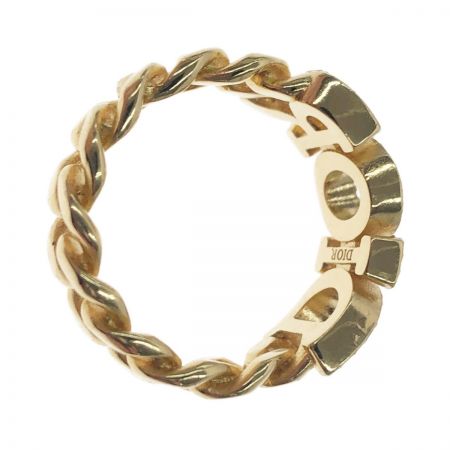  Christian Dior クリスチャンディオール DIO(R)EVOLUTION リング Lサイズ表記 14号  ゴールド