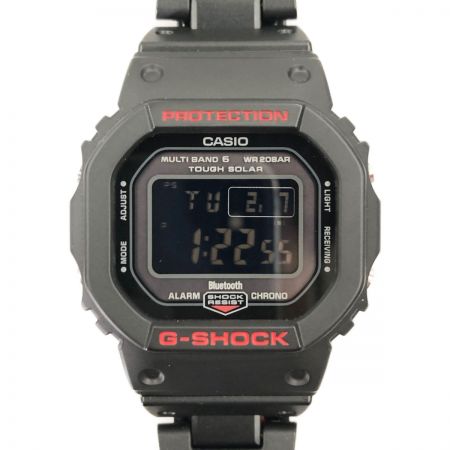  CASIO カシオ タフソーラー 腕時計  GW-B5600 ブラック x レッド Sランク