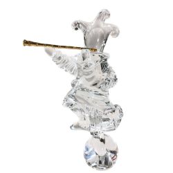 〇〇 Baccarat バカラ ペーパーウェイト ピエロ Jean Boggio  クリスタル Bランク