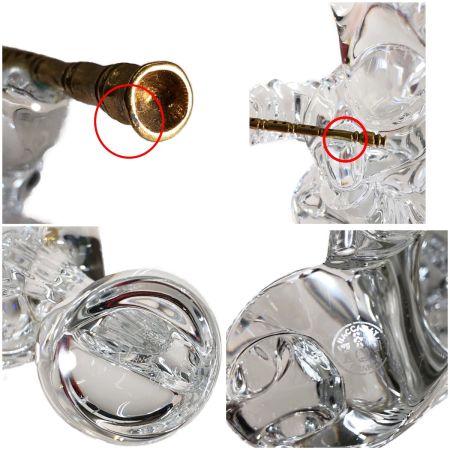  Baccarat バカラ ペーパーウェイト ピエロ Jean Boggio  クリスタル