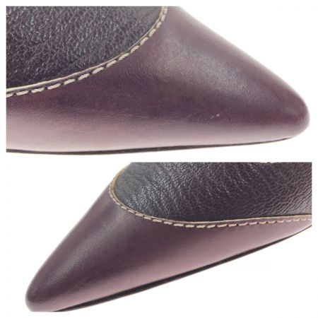  LOUIS VUITTON ルイヴィトン レディース パンプス 靴 パープル 表記サイズ 35 1/2