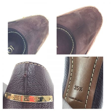  LOUIS VUITTON ルイヴィトン レディース パンプス 靴 パープル 表記サイズ 35 1/2