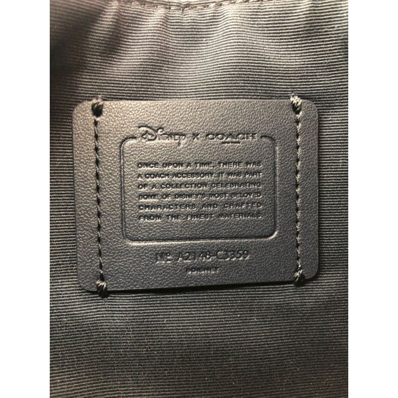 中古】 COACH コーチ ディズニー 幸せの青い鳥 ポーチ C3359