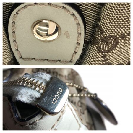  GUCCI グッチ スーキー GG キャンバス ハンドバッグ 2way バッグ 247902 アイボリー