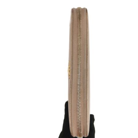  PRADA プラダ ラウンド 長財布 サフィアーノ 1ML506 ピンク